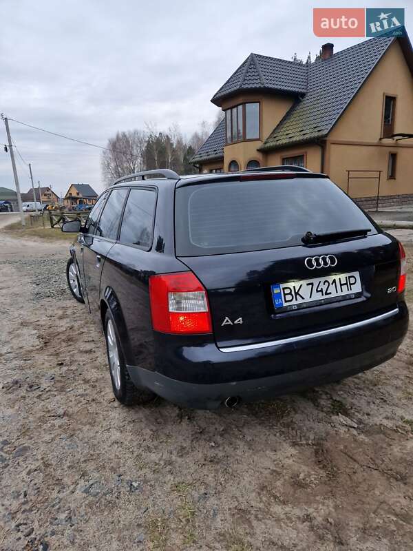 Універсал Audi A4 2001 в Володимирці