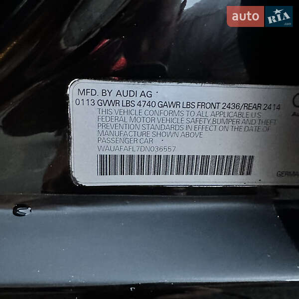 Седан Audi A4 2013 в Лубнах