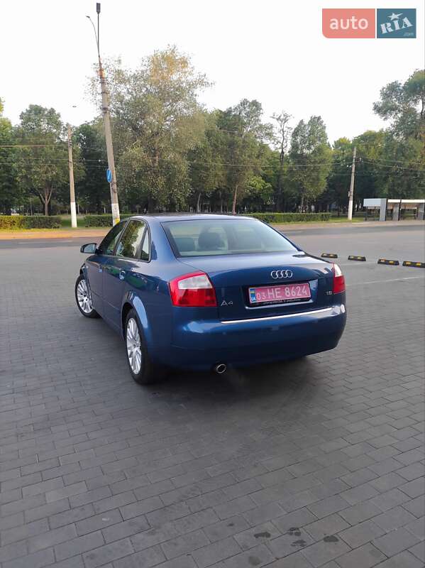 Седан Audi A4 2004 в Каменском