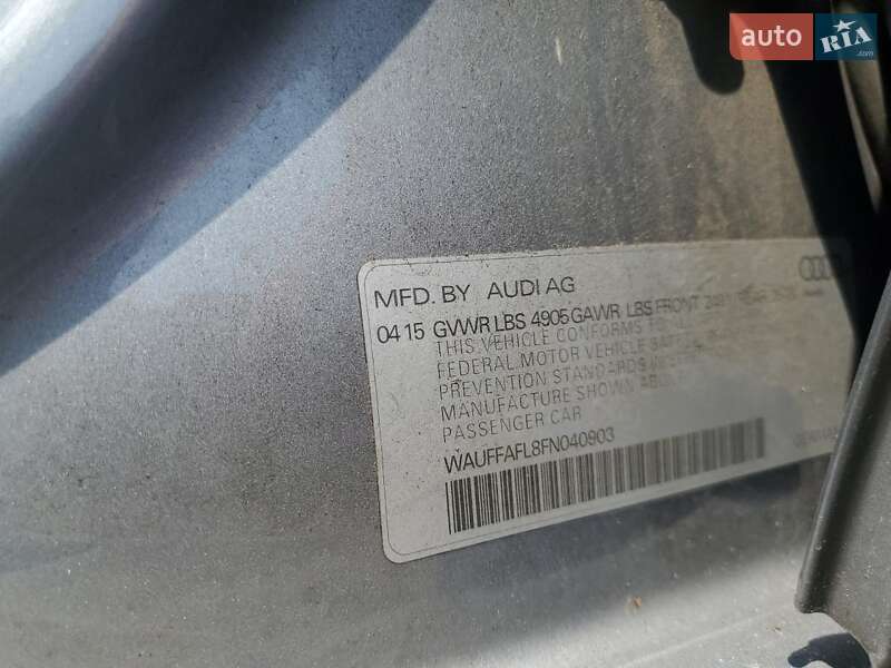 Седан Audi A4 2015 в Львове фото 12 Седан Audi A4 2015 в Львове