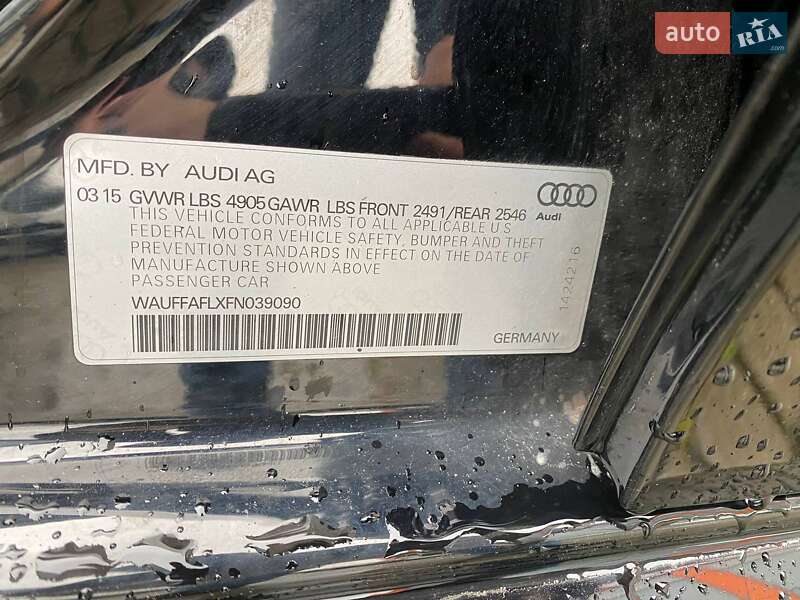 Седан Audi A4 2015 в Львове