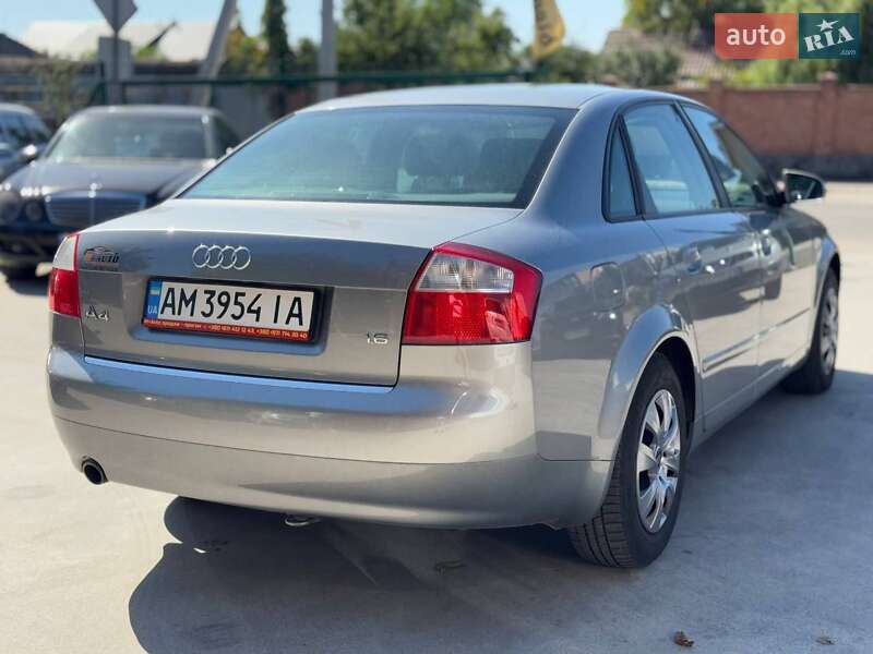 Седан Audi A4 2003 в Бердичеве