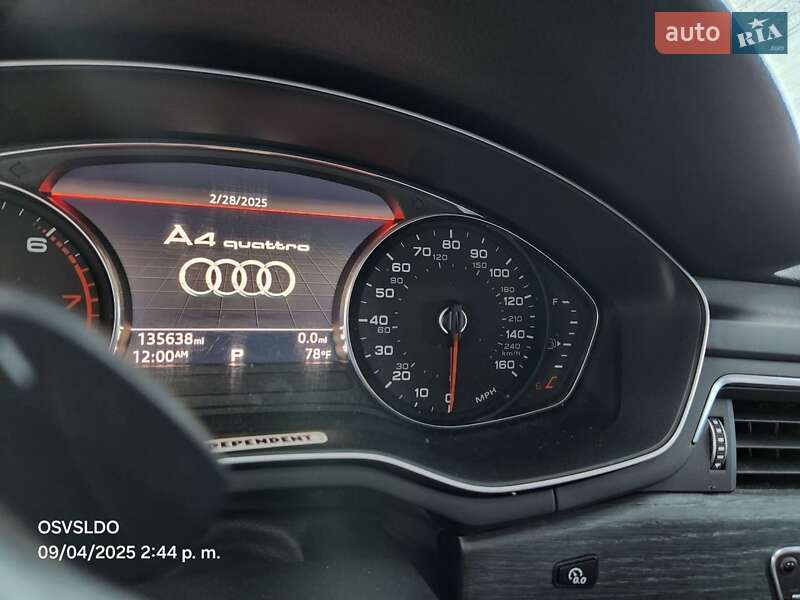 Седан Audi A4 2018 в Києві