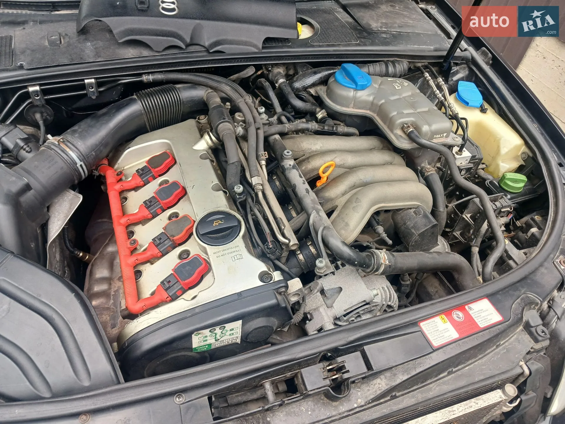 Audi A4 2002 VIN WAUZZZ8E93A193858 фото оголошення 2 з 13