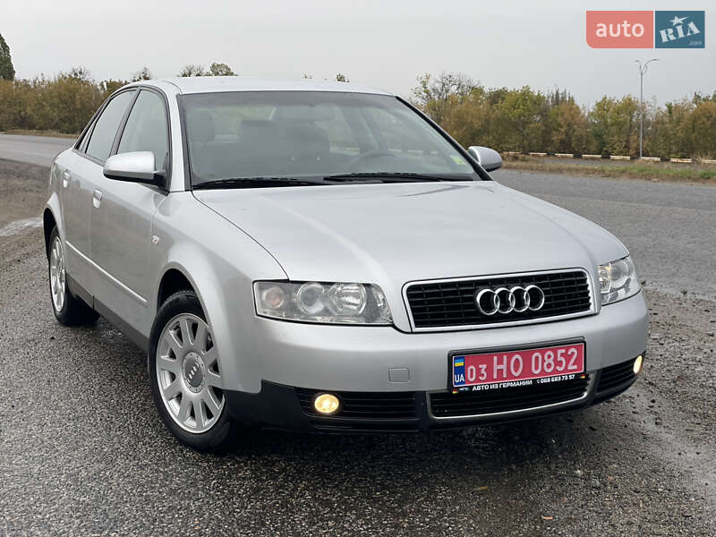 Седан Audi A4 2002 в Корсунь-Шевченківському