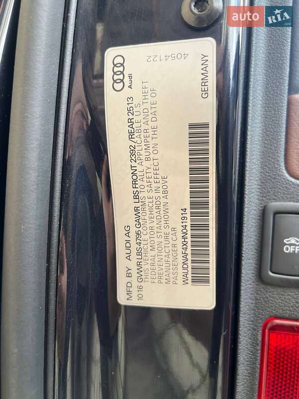 Седан Audi A4 2016 в Луцьку фото 34 Седан Audi A4 2016 в Луцьку