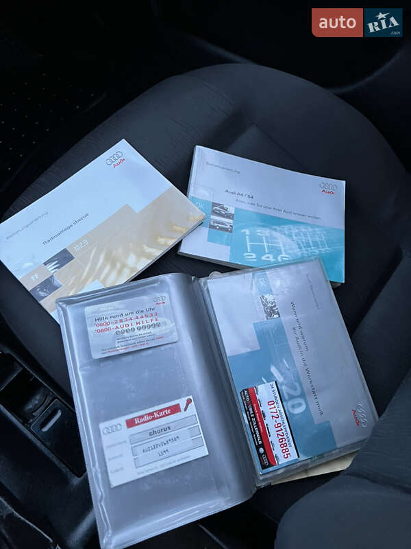 Седан Audi A4 1997 в Вашковцах фото 26 Седан Audi A4 1997 в Вашковцах