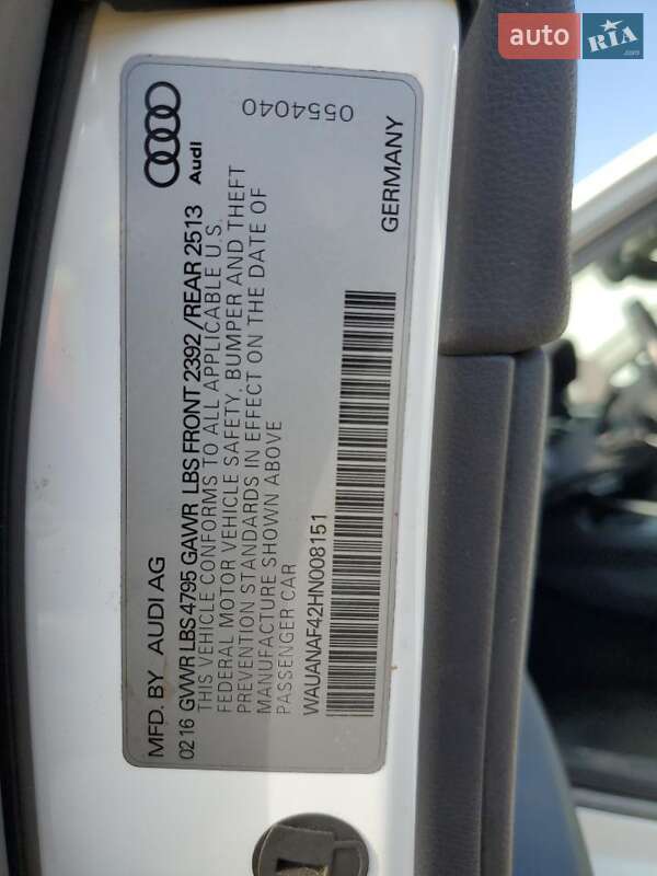 Седан Audi A4 2016 в Киеве фото 12 Седан Audi A4 2016 в Киеве