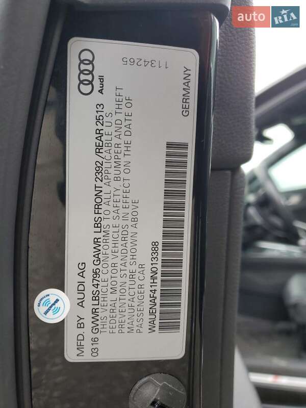 Седан Audi A4 2017 в Львове фото 12 Седан Audi A4 2017 в Львове