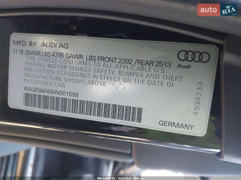 Седан Audi A4 2017 в Львові фото 7 Седан Audi A4 2017 в Львові