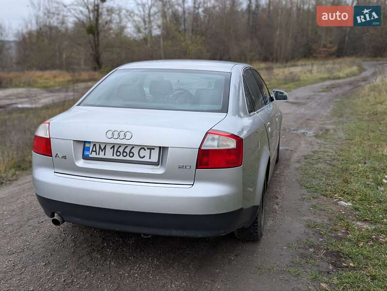 Седан Audi A4 2002 в Житомирі фото 6 Седан Audi A4 2002 в Житомирі