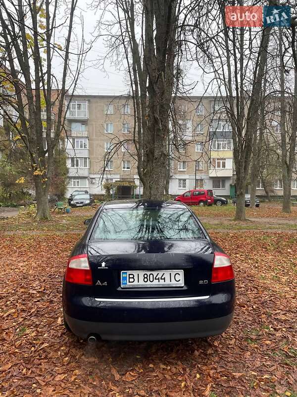 Седан Audi A4 2001 в Полтаве