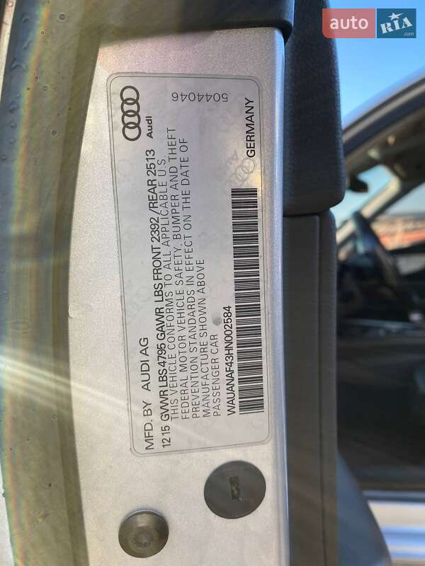 Седан Audi A4 2017 в Львове фото 26 Седан Audi A4 2017 в Львове