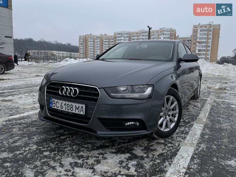 2014 Audi A4, VIN WAUZZZ8K8FN008878:plate — фото 1 (autoria)