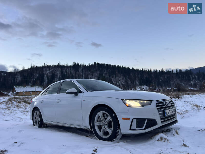 2018 Audi A4, VIN WAUDNAF42KA035314:plate — фото 1 (autoria)