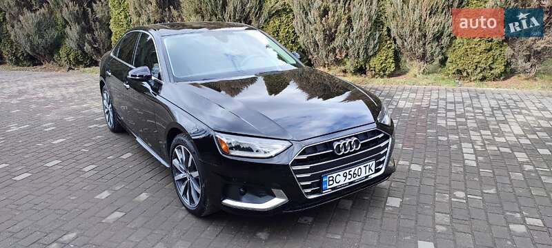 2020 Audi A4, VIN WAUGMAF41LA041607:plate — фото 1 (autoria)