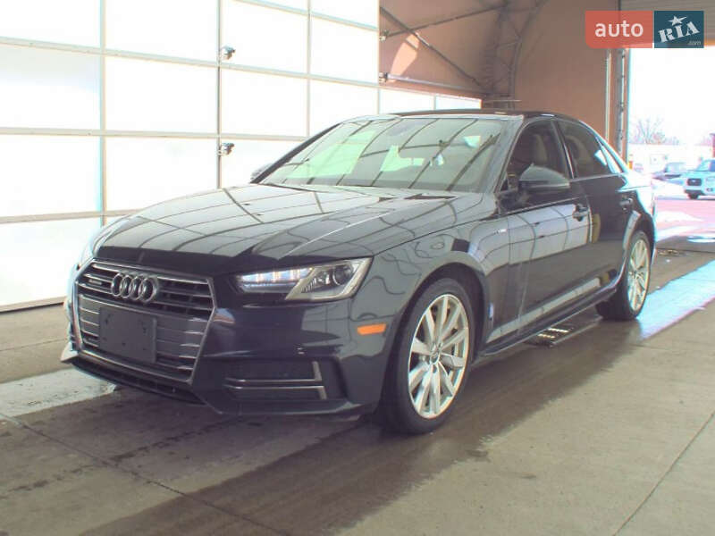 2018 Audi A4, VIN WAUDNAF41JA082283:plate — фото 1 (autoria)