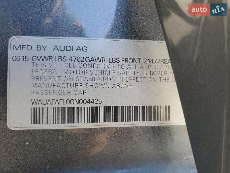 Седан Audi A4 2015 в Львове фото 16 Седан Audi A4 2015 в Львове