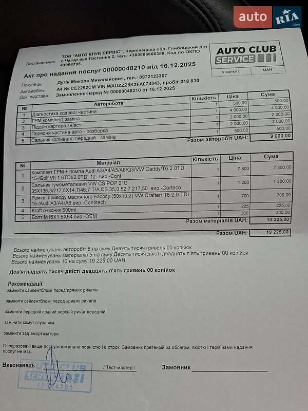 Универсал Audi A4 2014 в Черновцах