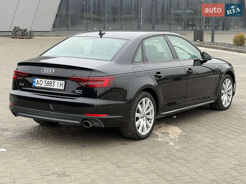 Седан Audi A4 2017 в Ужгороде фото Седан Audi A4 2017 в Ужгороде