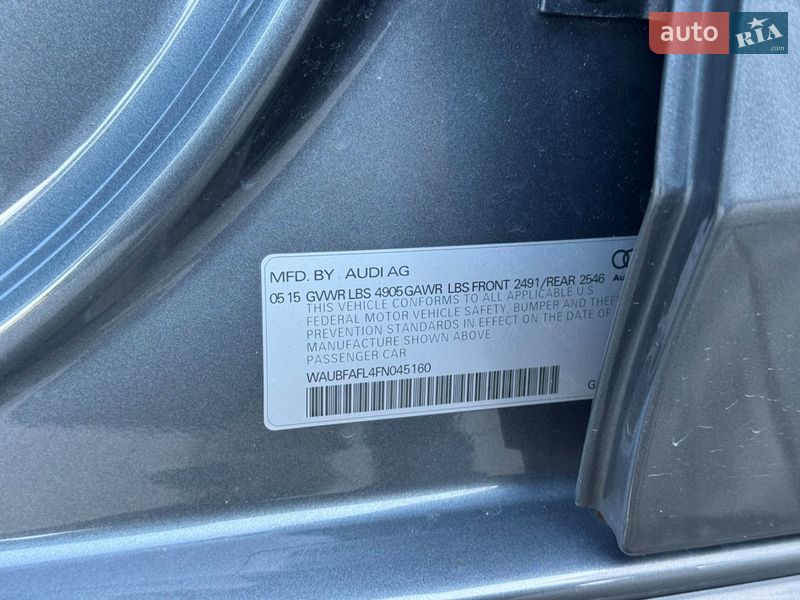 Седан Audi A4 2015 в Стрию фото 60 Седан Audi A4 2015 в Стрию