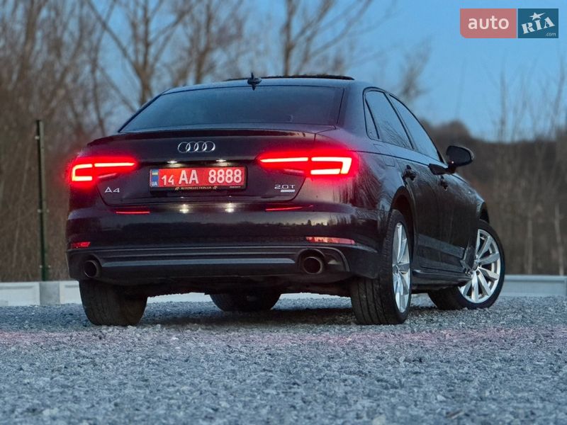 Седан Audi A4 2018 в Дрогобичі