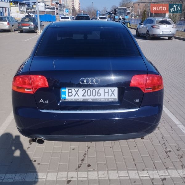 Седан Audi A4 2007 в Староконстантинове фото 10 Седан Audi A4 2007 в Староконстантинове