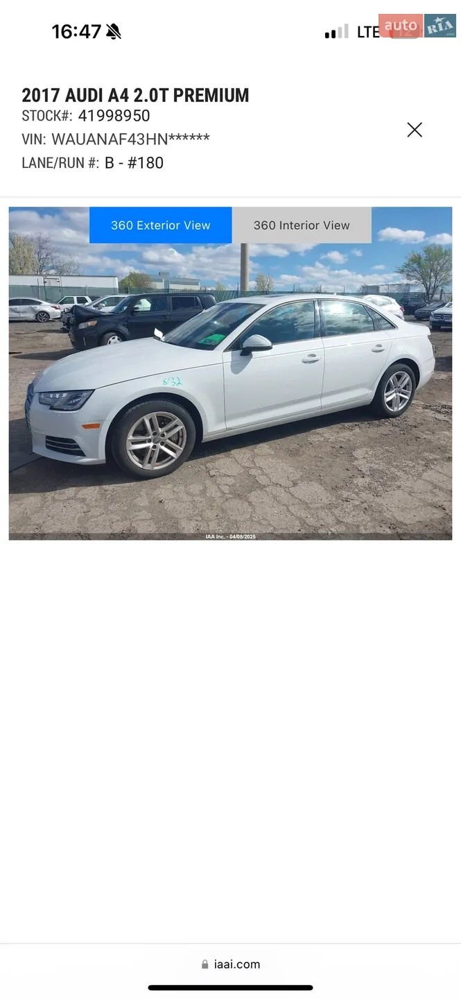 2017 Audi A4 - мініатюра 4