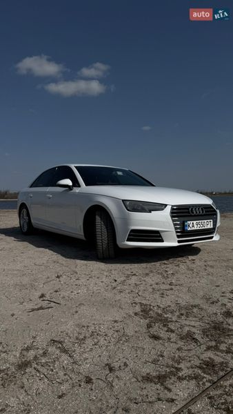 2017 Audi A4, VIN WAUGMAF4XHN064271:plate — фото 1 (autoria)