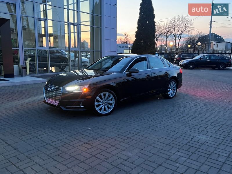 2019 Audi A4, VIN WAUANAF40KN012738:plate — фото 1 (autoria)