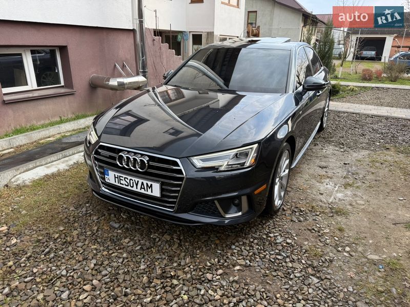 2018 Audi A4, VIN WAUENAF49KA007501:plate — фото 1 (autoria)