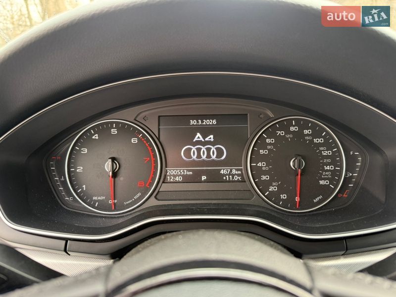 Седан Audi A4 2017 в Киеве