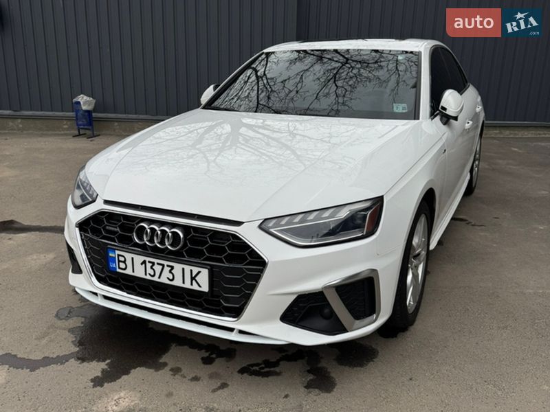 2020 Audi A4, VIN WAUENAF48LN011579:plate — фото 1 (autoria)
