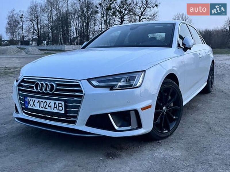 2018 Audi A4, VIN WAUENAF43KA012709:plate — фото 1 (autoria)