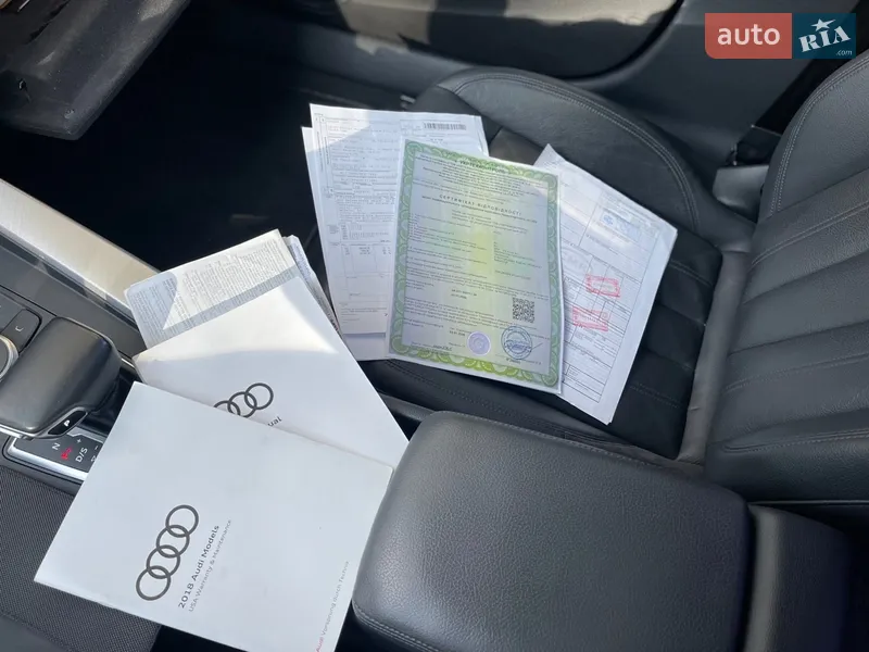 Седан Audi A4 2018 в Львове документ