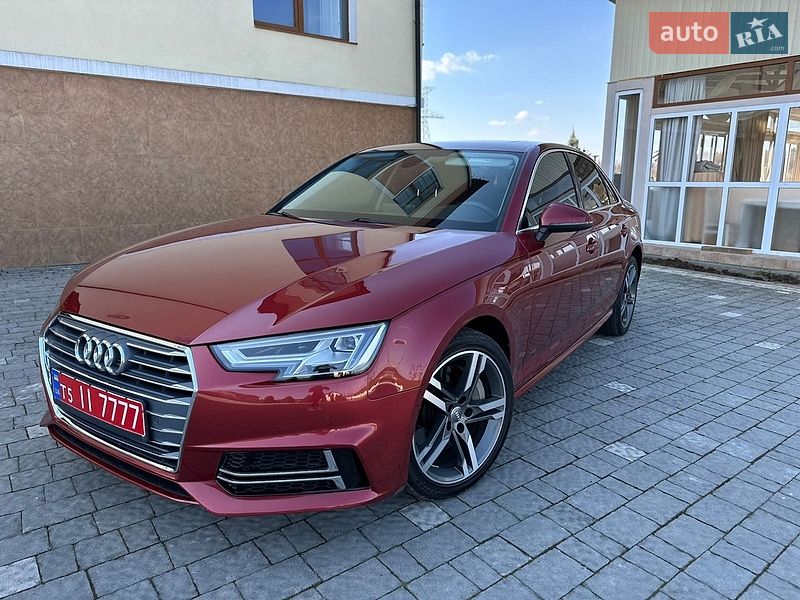 Седан Audi A4 2018 в Дрогобичі