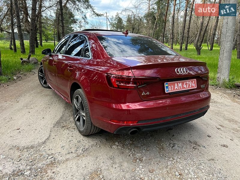 Седан Audi A4 2017 в Каменском
