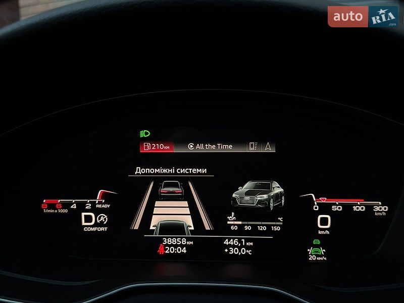 Седан Audi A4 2021 в Житомирі