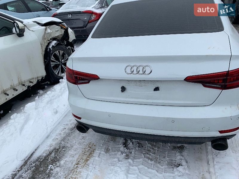 2017 Audi A4, VIN WAUCNAF45HN020075:plate — фото 1 (autoria)