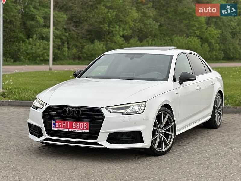 2017 Audi A4, VIN WAUENAF40HN005637:plate — фото 1 (autoria)