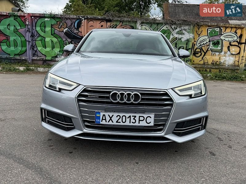 2018 Audi A4, VIN WAUENAF43JA165699:plate — фото 1 (autoria)