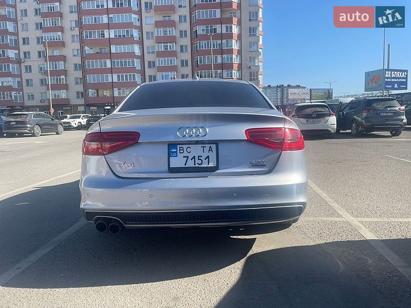 Седан Audi A4 2015 в Івано-Франківську