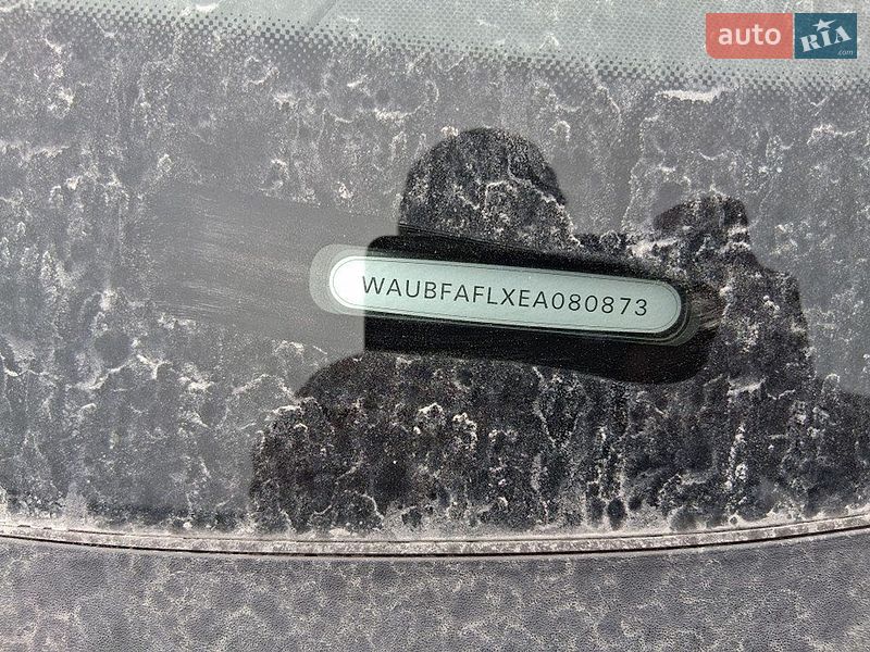 2013 Audi A4, VIN WAUBFAFLXEA080873:plate — фото 1 (autoria)