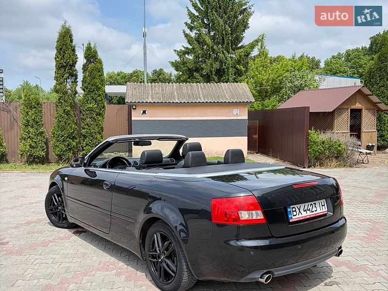 Кабриолет Audi A4 2002 в Дунаевцах