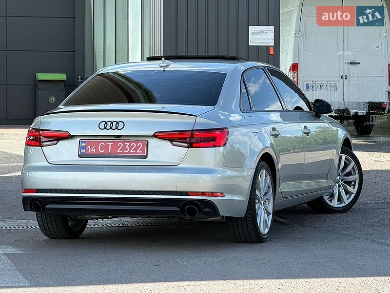 Седан Audi A4 2017 в Дрогобичі