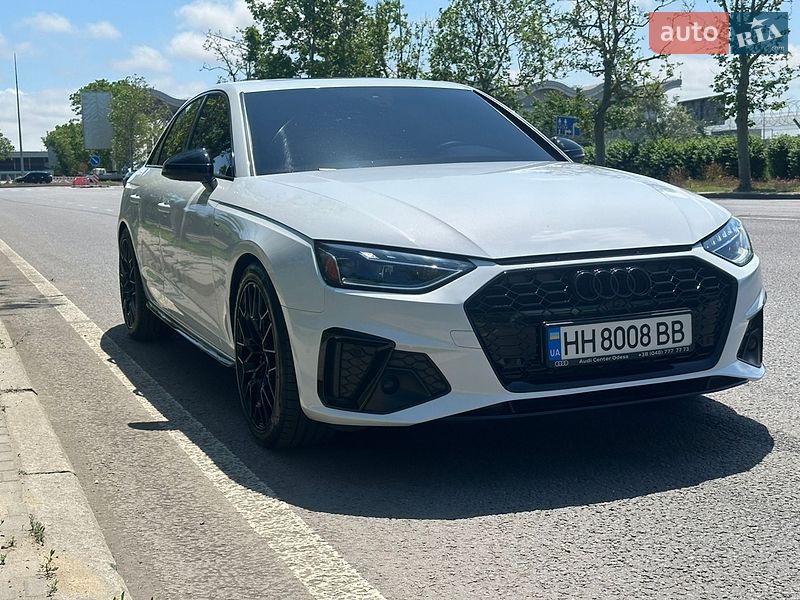 2022 Audi A4, VIN WAUEAAF46PA028101:plate — фото 1 (autoria)