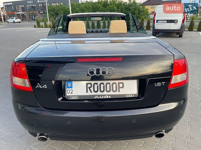 Кабриолет Audi A4 2004 в Виннице