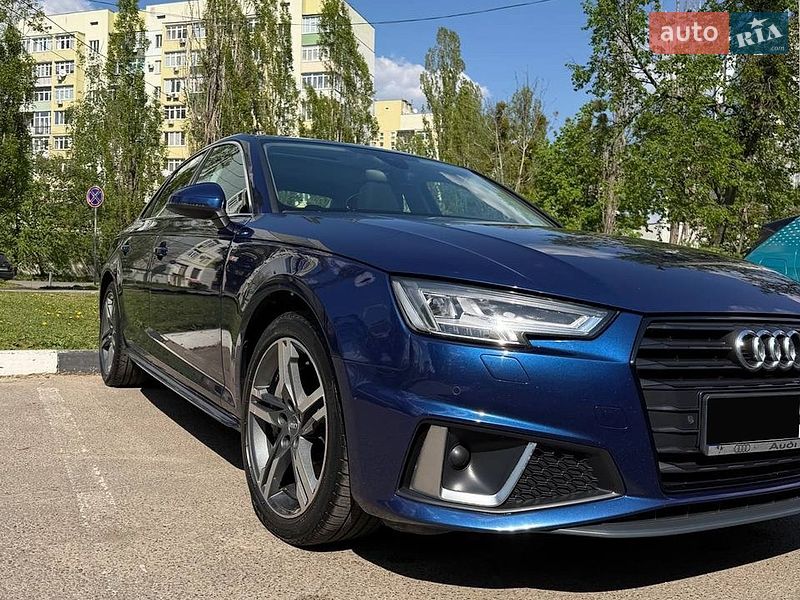 2018 Audi A4, VIN WAUENAF47JA146203:plate — фото 1 (autoria)