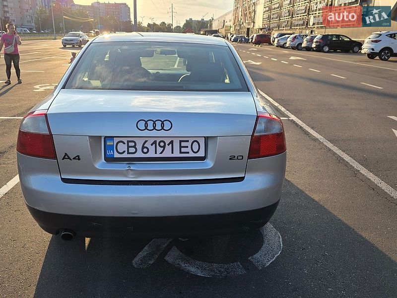 Седан Audi A4 2001 в Чернігові
