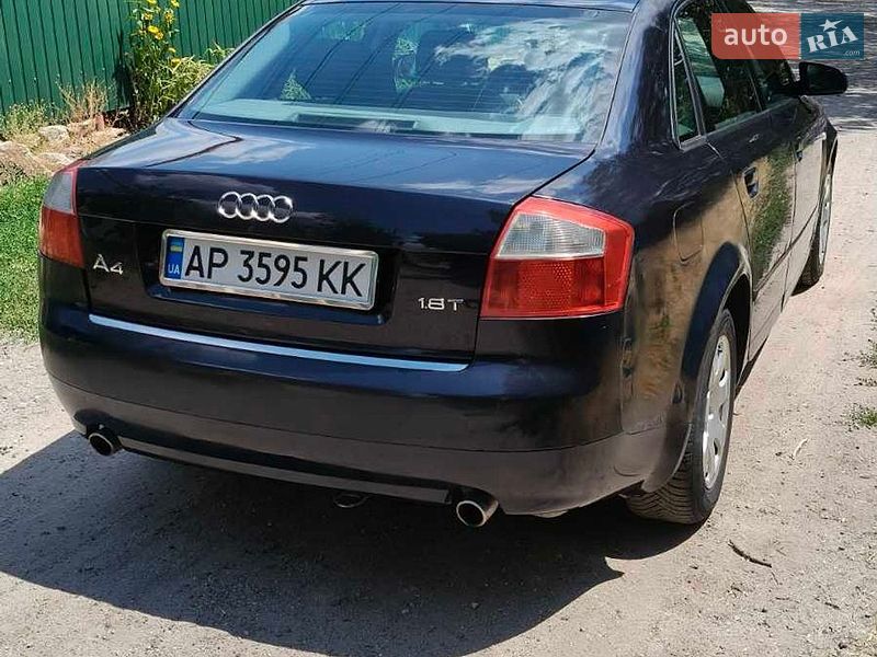 Седан Audi A4 2001 в Запоріжжі